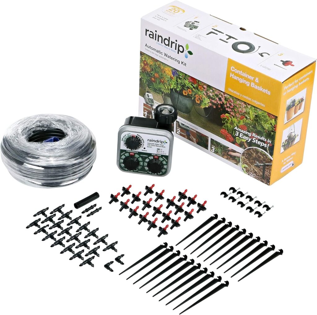 Grow Dragon Fruit in a Pot -Raindrip Automatic Drip Irrigation Watering Kit