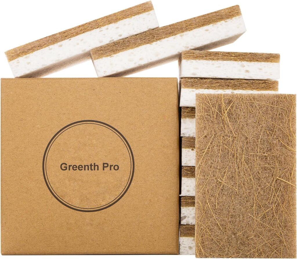 Top Eco-Friendly Cleaning Sponges - Coconut Fiber Scrubbers