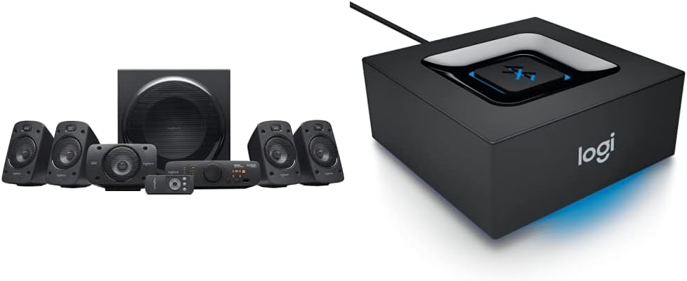 home theater systems - Logitech Z906 5.1 Surround Sound System